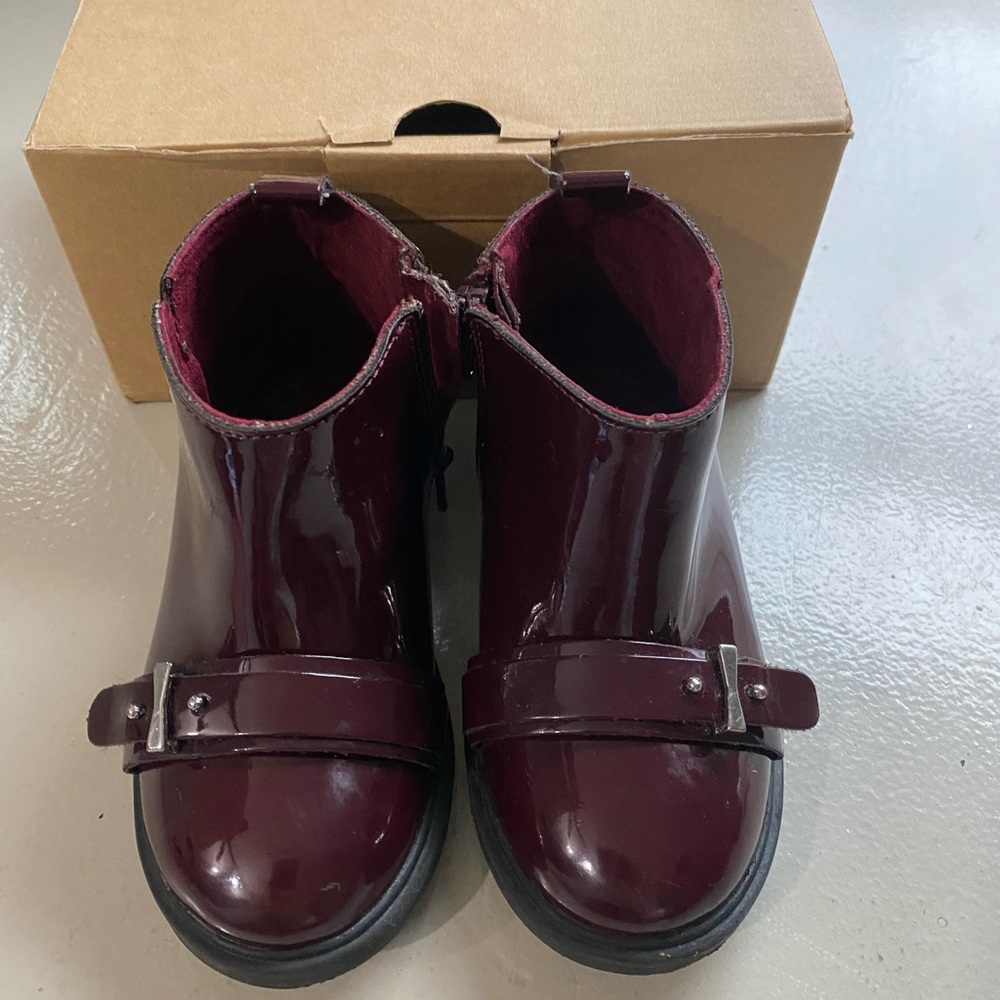 Zara Maroon Boots